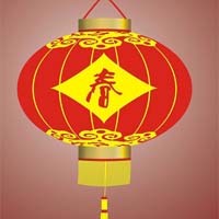 吉祥如意灯笼微信头像图片