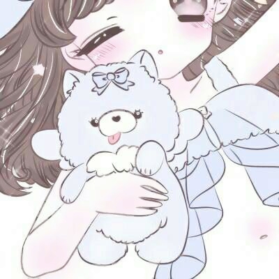 头像女生闺蜜二人可爱动漫图片