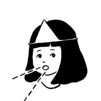 头像简约手绘少女图片