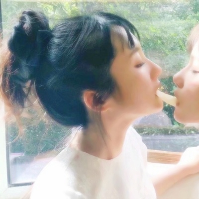 真人闺蜜头像图片唯美