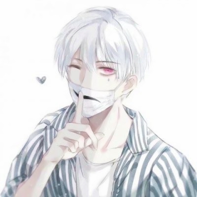 漫画高冷男生帅气头像图片
