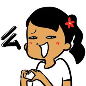 丑女夸张搞怪卡通头像