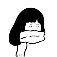 头像简约手绘少女图片