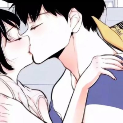 情侣头像二次元一对高清唯美手绘图片