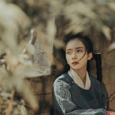 古风女头像真人高冷唯美图片