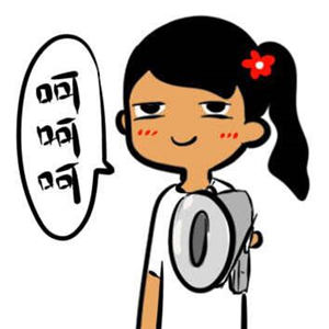 丑女夸张搞怪卡通头像