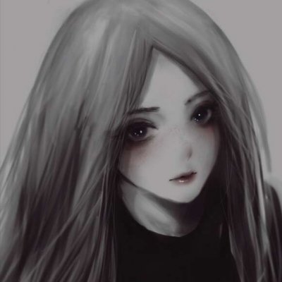 冷酷病娇黑化少女头像图片
