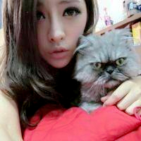 qq头像真人男女生抱猫情侣图片