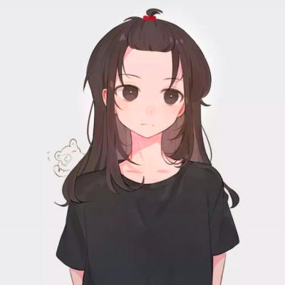 动漫情侣头像高冷傲娇一男一女图片