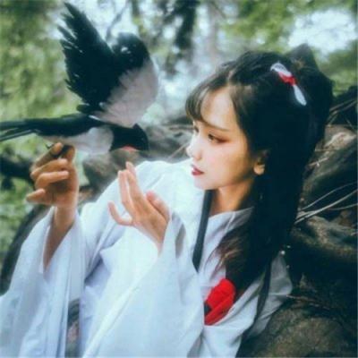 古风女头像真人高冷唯美图片