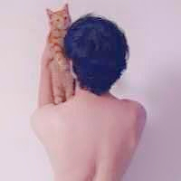 qq头像真人男女生抱猫情侣图片