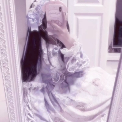 可爱女生头像手机控挡脸图片