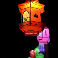 红色喜庆吉祥红灯笼头像图片