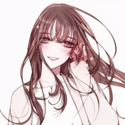 情侣头像二次元一对高清唯美手绘图片
