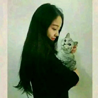 抱猫情侣头像一男一女图片