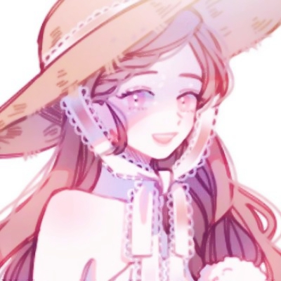 可爱粉红少女心动漫头像图片