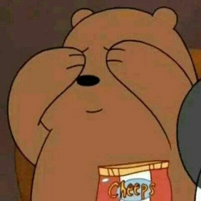 咱们裸熊卡通情侣头像一左一右图片