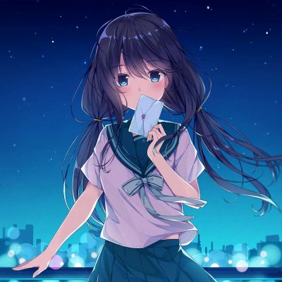 女生动漫小清新头像图片