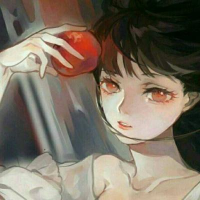qq头像动漫女伤感高清图片