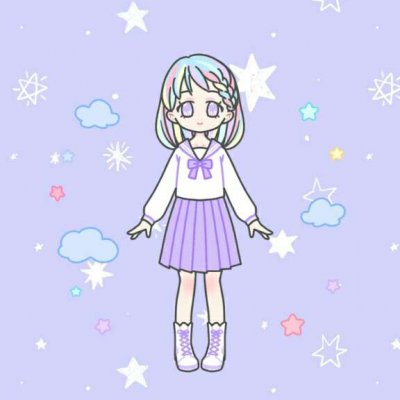 可爱动漫少女心头像二次元图片