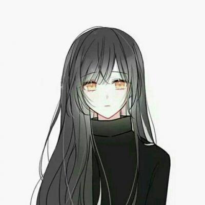 qq头像动漫女伤感高清图片