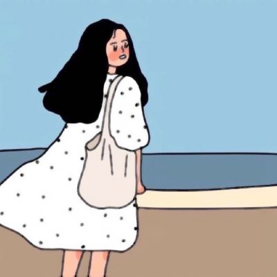 可爱简约动漫头像女生图片