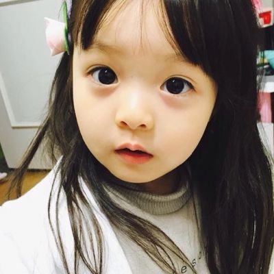 女孩头像可爱真人超萌小孩图片