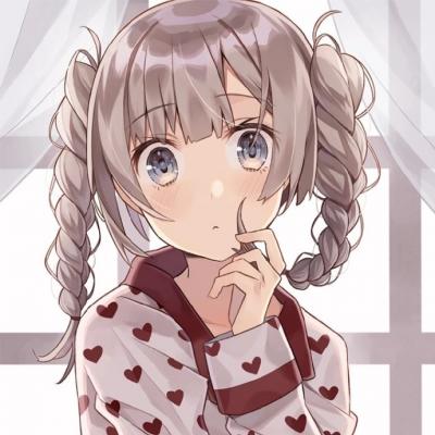 卡通图片可爱女生呆萌头像