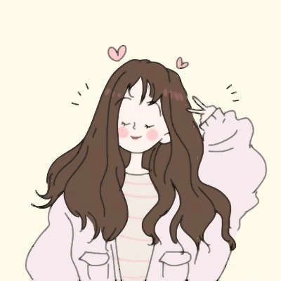 可爱简约动漫头像女生图片
