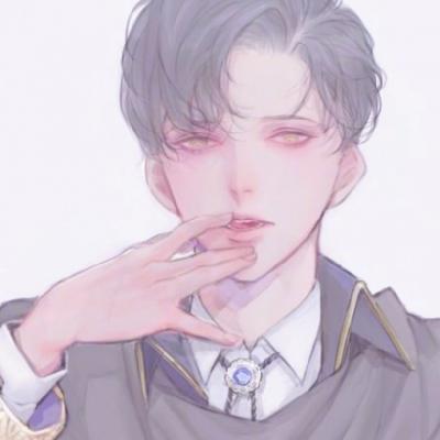 男生头像伤心绝望动漫