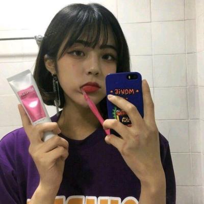 女生头像可爱手机挡脸仙气图片