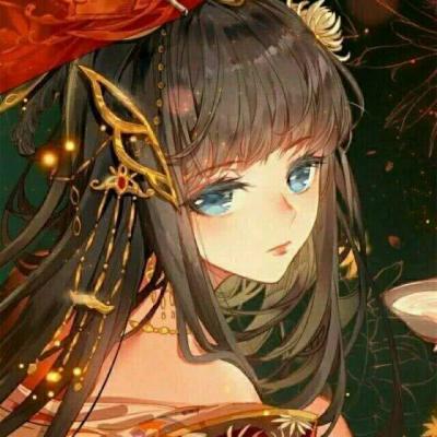 qq头像动漫女伤感高清图片