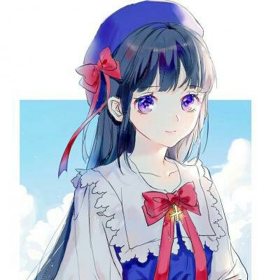 qq头像少女小清新可爱动漫图片