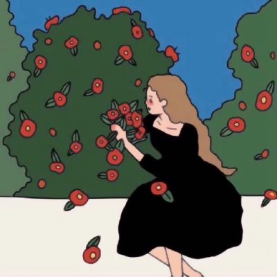 可爱简约动漫头像女生图片
