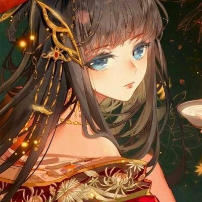 超好看的女头像动漫古风图片
