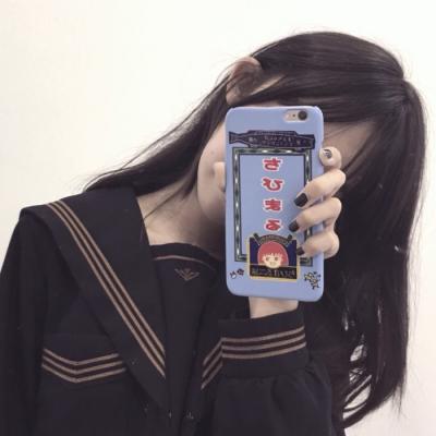 女生头像可爱手机挡脸仙气图片