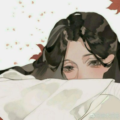 动漫头像女生颓废