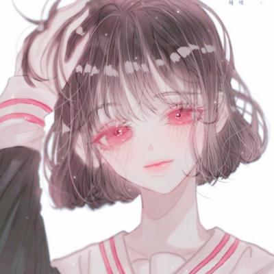 小清新唯美动漫头像图片女生