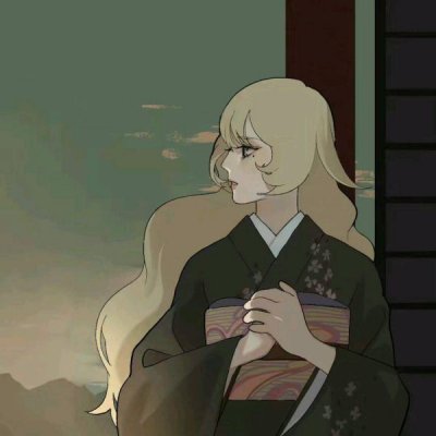 动漫头像女生颓废