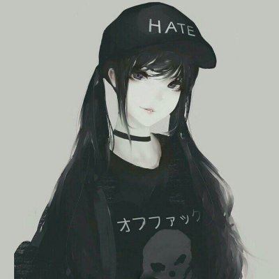 女生头像年轻忧郁气质动漫图片