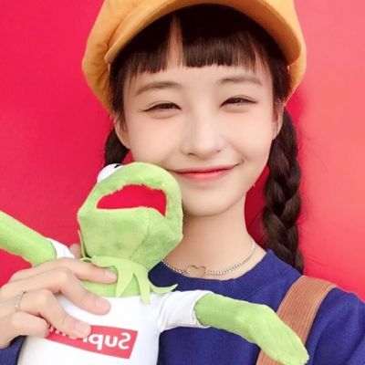 萌女生头像小清新可爱真人图片