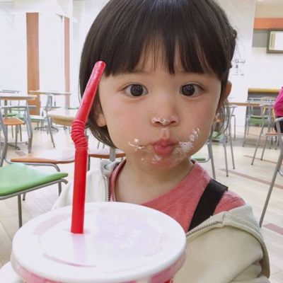 女孩头像可爱真人超萌小孩图片