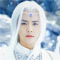 男生qq头像真人帅气白发图片