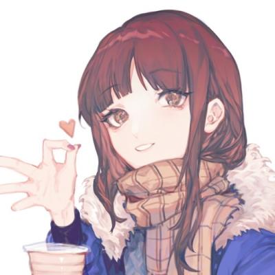 小清新唯美动漫头像图片女生