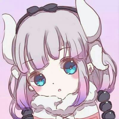 二次元可爱粉色系女生头像图片