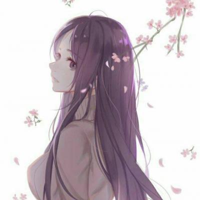 qq头像动漫女伤感高清图片