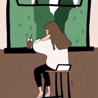 可爱简约动漫头像女生图片
