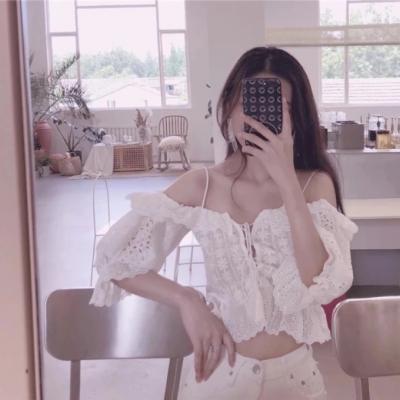 女生头像可爱手机挡脸仙气图片