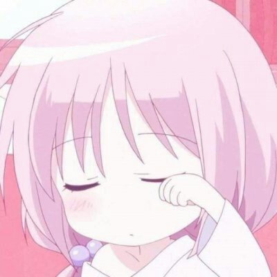 二次元可爱粉色系女生头像图片