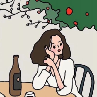 可爱简约动漫头像女生图片